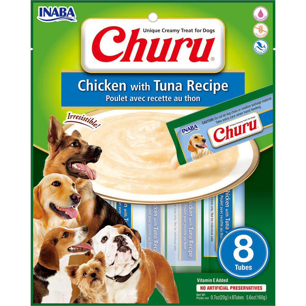 Churu Hundegodbidder Kylling Med Tuna 8St-Godbidder-Churu-PetPal