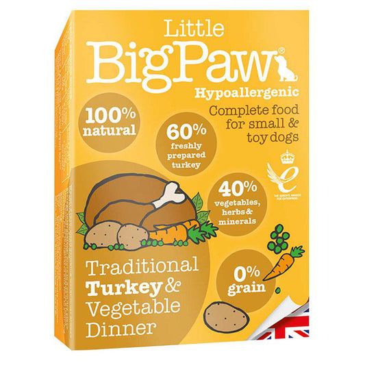 LittleBigPaw Kalkun & Grøntsager 150Gr-Vådfoder-Little Big Paw-PetPal