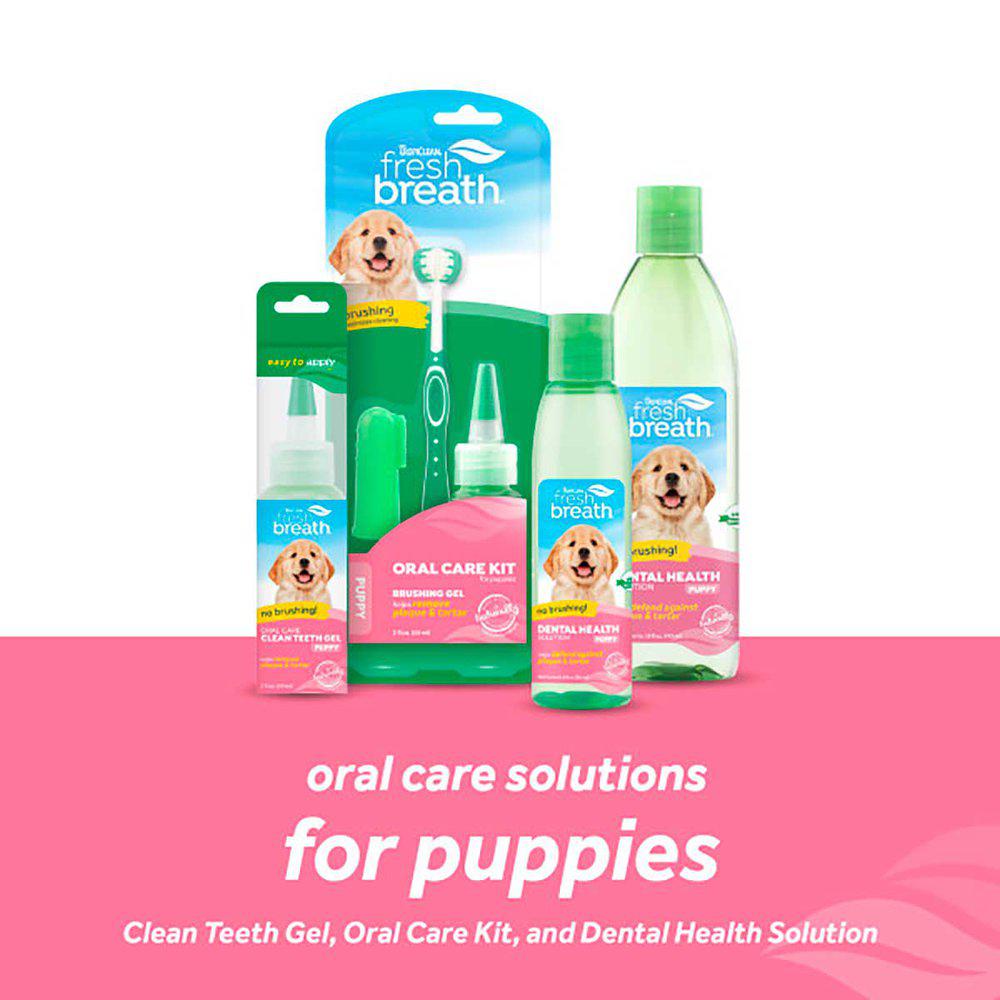 Tropiclean Clean Teeth Oral Care Gel Til Hvalpe 59Ml-Tandbørste-Tropiclean-PetPal