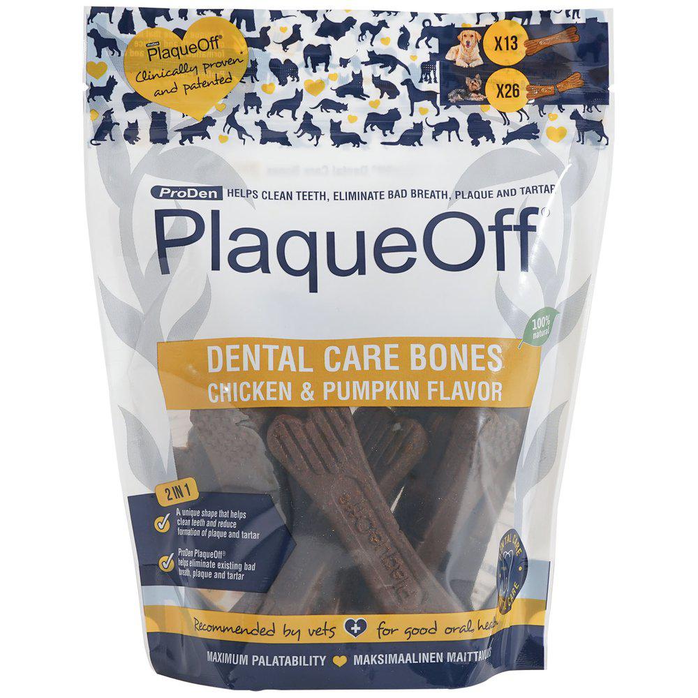 Plaqueoff Dental Bones Chicken&Pumpkin-Tyggeben-Plaque-Off-PetPal
