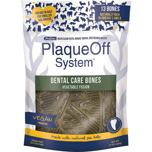 Plaqueoff Dental Bones Vegetable-Tyggeben-Plaqueoff-PetPal