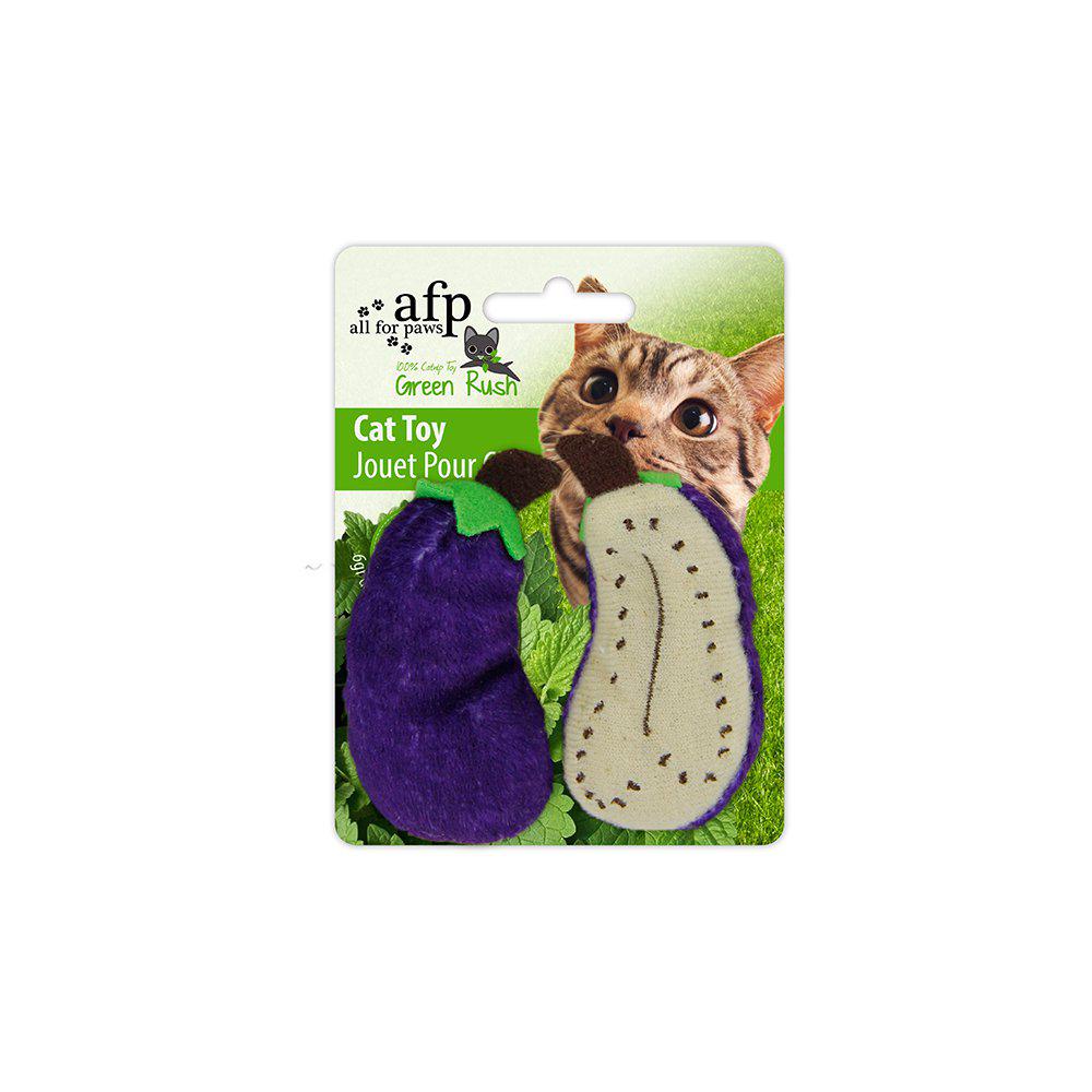 Green Rush Grøntsage Med Catnip 6Cm Assorteret-Stark Catnip Lek.-All For Paws-PetPal