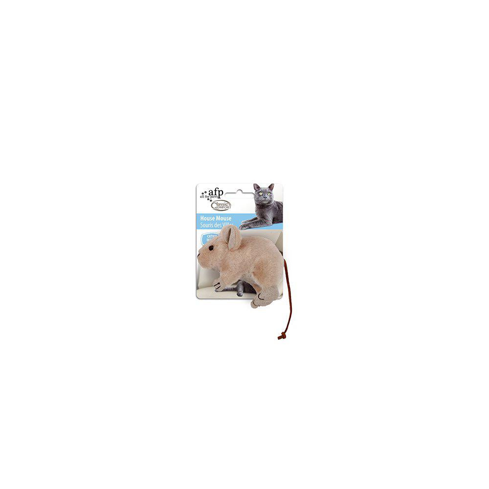 Klassisk Komfort Husmus-Mus Kattelegetøj-All For Paws-PetPal