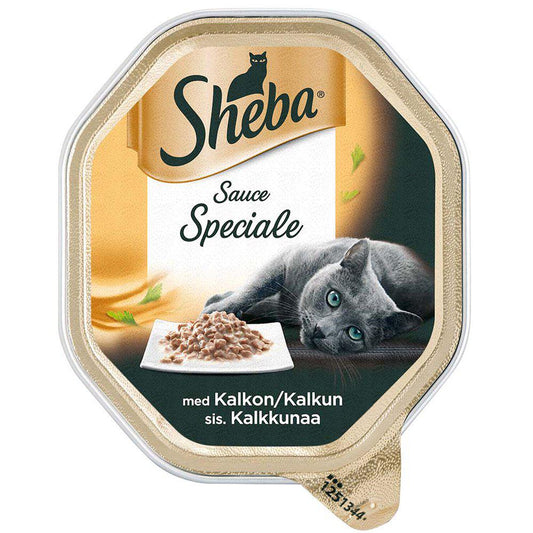 Sheba Sauce Special Kalkun 85Gr-Vådfoder I Sovs Kat-Sheba-PetPal