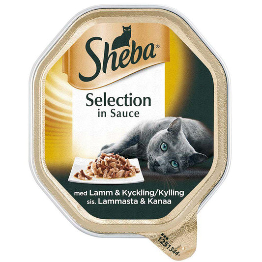 Sheba Selection Lam & Kylling 85Gr-Vådfoder I Sovs Kat-Sheba-PetPal
