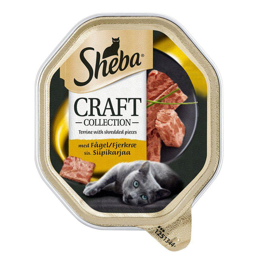 Sheba Craft Fjerkræ 85Gr-Vådfoder Kat-Sheba-PetPal
