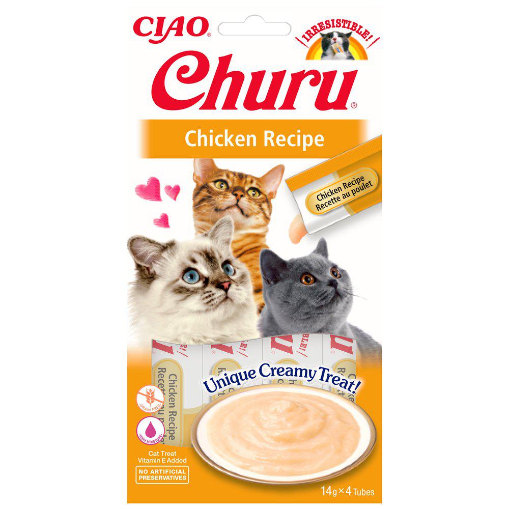 Churu Cat Kylling 4St Kattesnack-Liquid Snack-Churu-PetPal