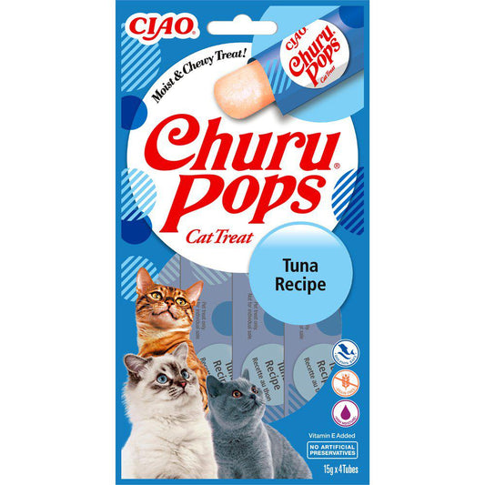 Churu Cat Pops Tun 4St Kattesnack-Liquid Snack-Churu-PetPal
