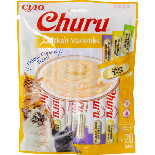 Churu Kylling Varieter 20Stk-Liquid Snack-Churu-PetPal
