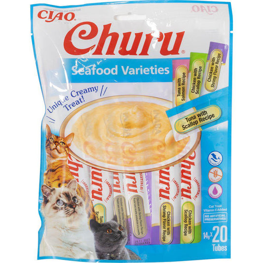 Churu Seafood Varieter 20Stk-Liquid Snack-Churu-PetPal