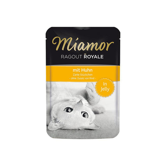 Miamor Ragout Royal Kylling I Gele 100Gr Punkt-Vådfoder Kat-Miamor-PetPal