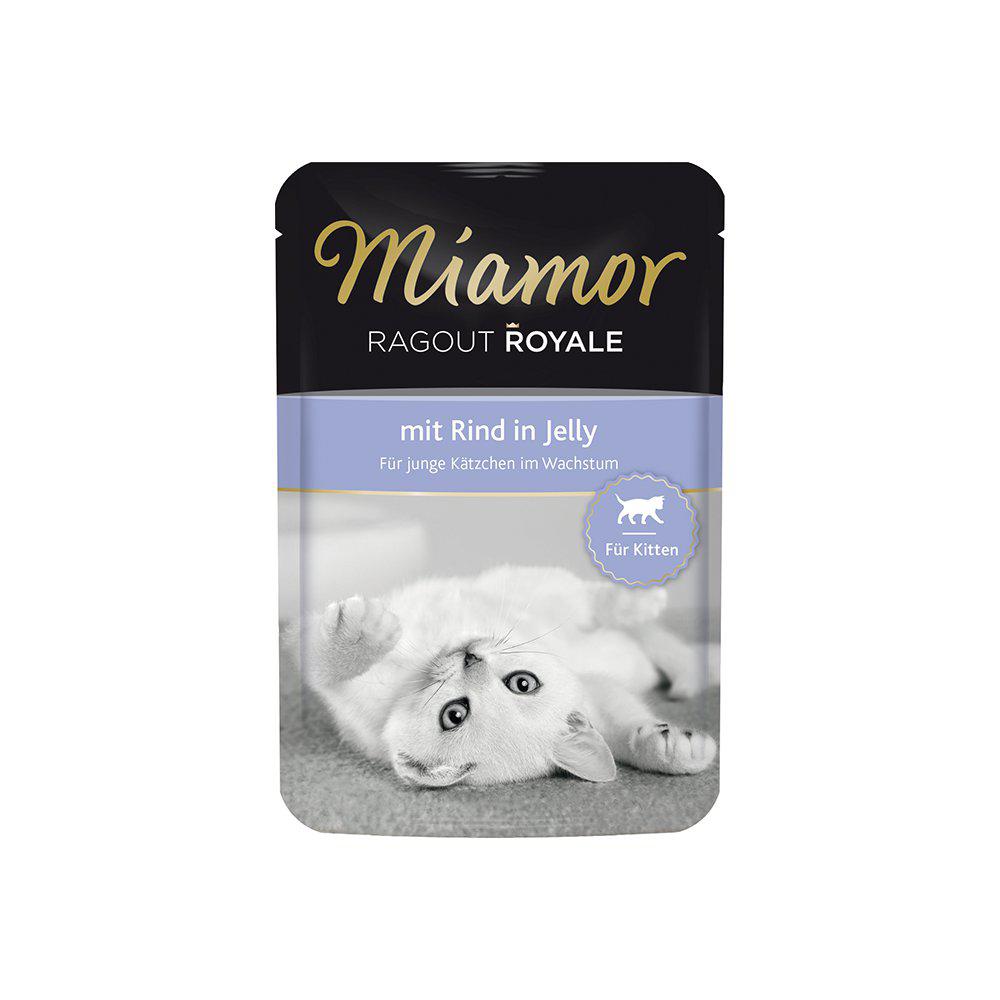 Miamor Ragout Royale And & Okse I Sauce100Gr-Vådfoder Kat-Miamor-PetPal