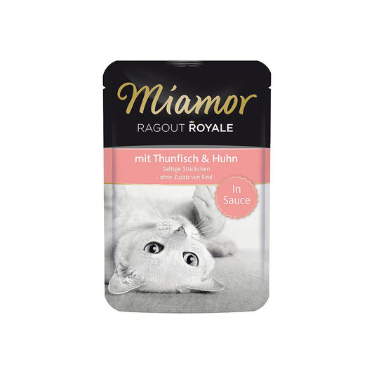 Miamor Ragout Royale Tun Og Kyllingsauce 100Gr-Vådfoder Kat-Miamor-PetPal