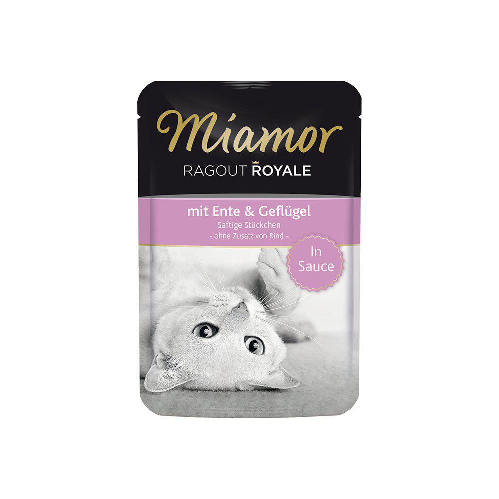 Miamor Ragout Royale And & Fjerkræ I Sauce100Gr-Vådfoder Kat-Miamor-PetPal