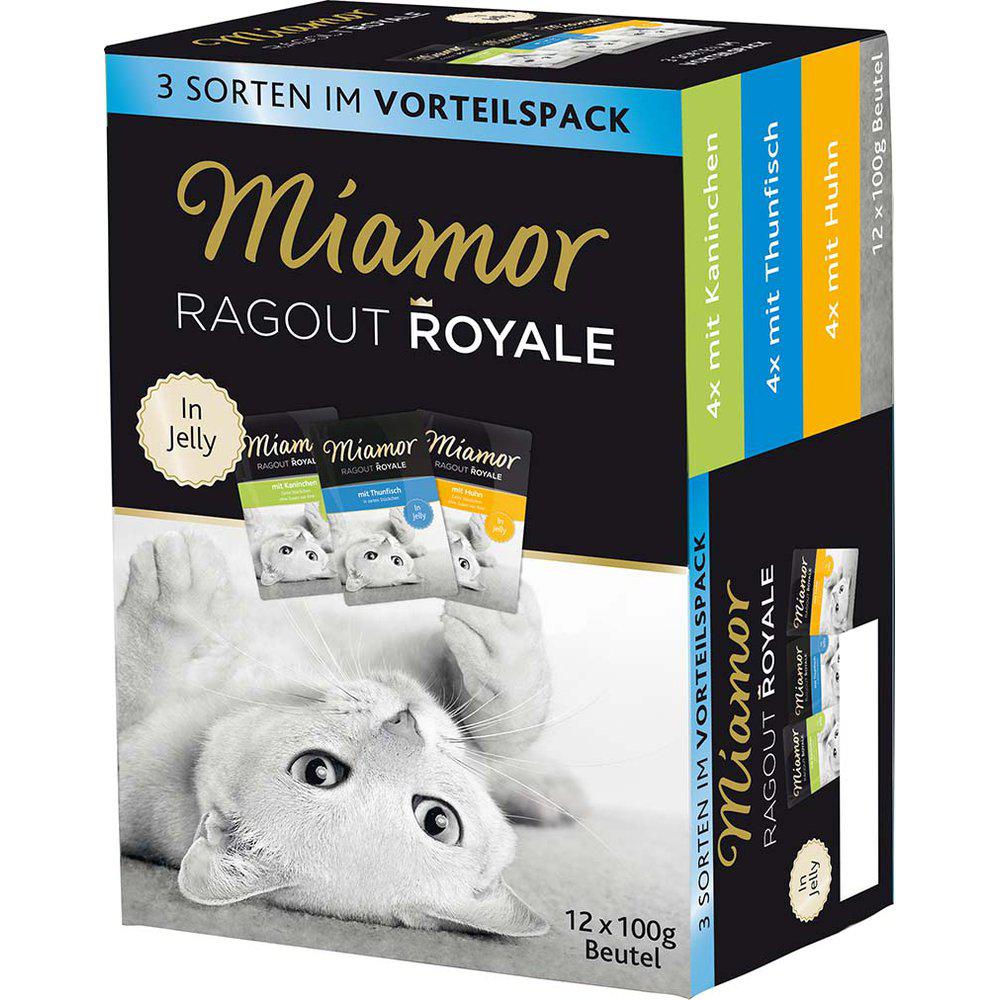 Miamor Ragout Multipack Jelly 12X100Gr-Vådfoder Kat-Miamor-PetPal
