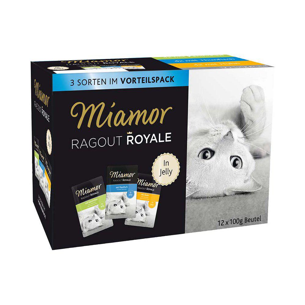 Miamor Ragout Multipack Jelly 12X100Gr-Vådfoder Kat-Miamor-PetPal