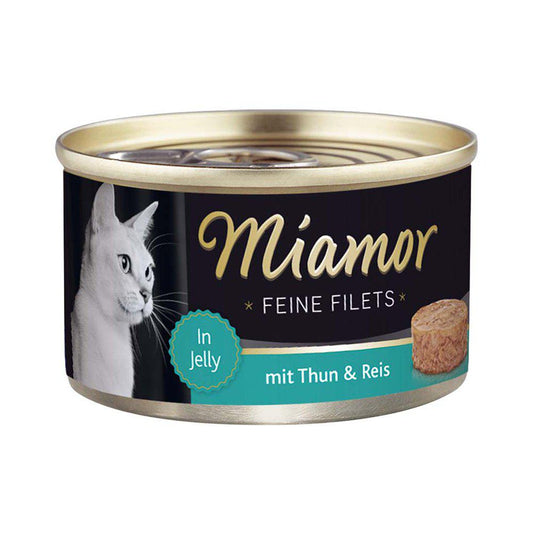 Miamor Feine Fillet Light Tuna & Ris. I Gelé 100Gr-Vådfoder Kat-Miamor-PetPal