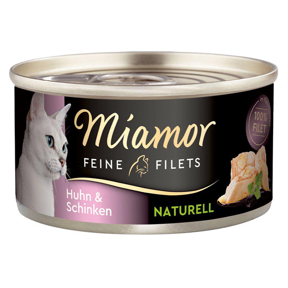 Miamor Feine Filet Naturlig Kylling & Skinke 80G-Vådfoder Kat-Miamor-PetPal