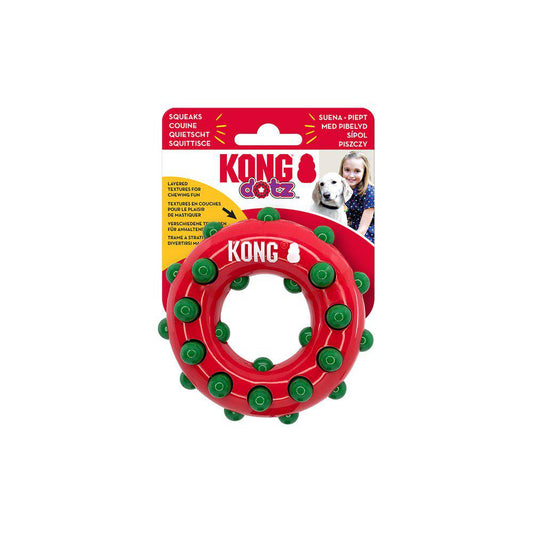 Kong Holiday Dotz Ring S 9X9X3Cm-Jul-KONG-PetPal