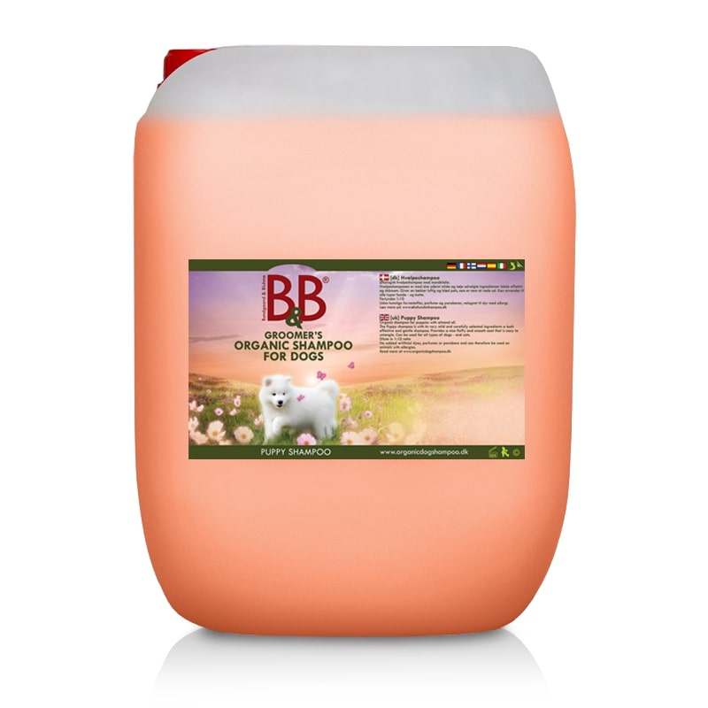 Hvalpeshampoo Fra B&B - Kvalitets Shampoo Til Hvalpe-Shampoo-B&B-10L-PetPal