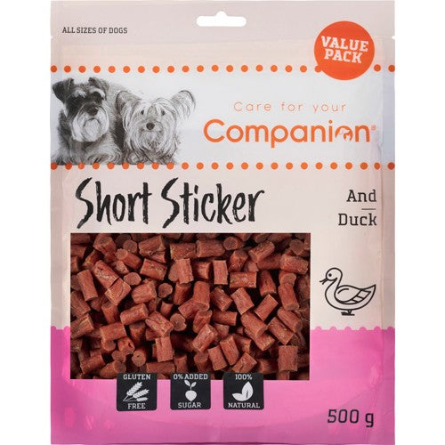 Companion Short Duck Sticks - 1,5cm, 500g Value Pack