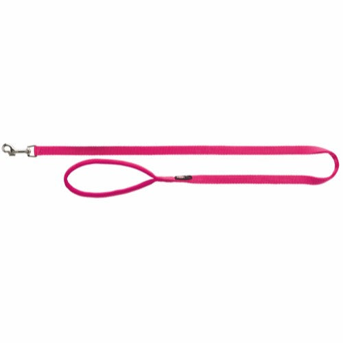 Premium leash, M–L: 1.00 m/20 mm, fuchsia