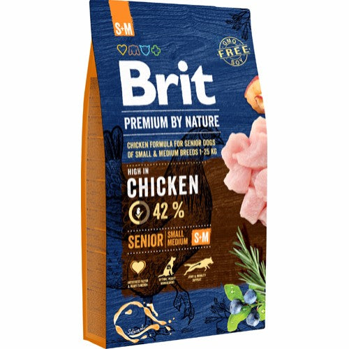 Brit Premium by Nature Senior S/M 8 kg