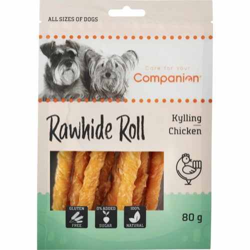 Sticks Med Kylling - Companion Chicken Rawhide Roll, 80g