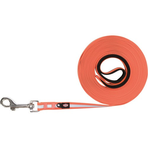 Easy Life tracking leash reflective, M-XL: 5 m/17 mm, orange