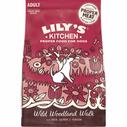Lilys K Adult Wild Woodland Walk, Duck, Salmon&Venison 2,5kg