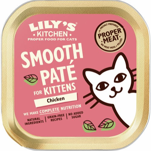 Lilys K. Smooth Paté for Kittens with Chicken 85 g