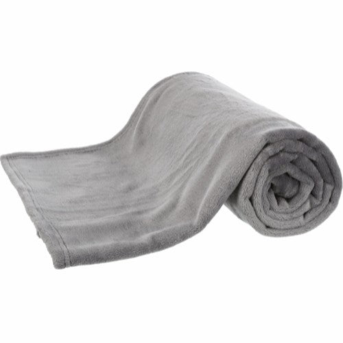 Kimmy tæppe, plush, 150 × 100 cm, grå