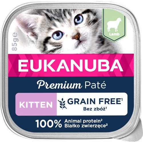 Eukanuba Cat Kitten Lamb Pate 85g