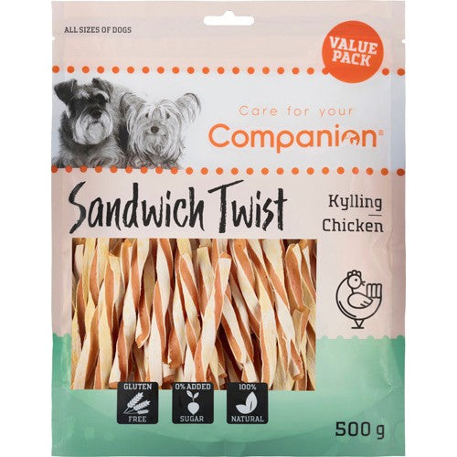 Companion Chicken Sandwich Twist, 500g Value Pack