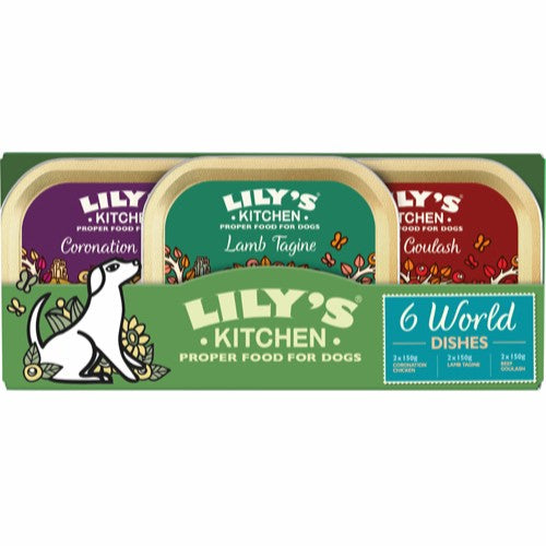 Lilys K. World Dishes Trays Multipack 6x150g