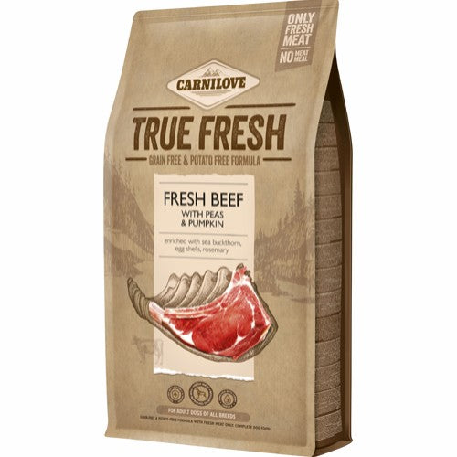 Carnilove TRUE FRESH BEEF for Adult dogs 4 Kg