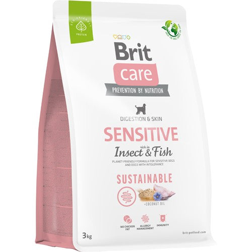 Brit Care Dog Sustainable Sensitive, Fish, 3 kg