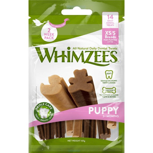 Whimzees Puppy XS/S, 14 stk, 105 g MP