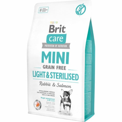 Brit Care Mini Grain Free Light and Sterilised 2kg