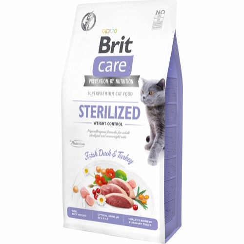 Brit Care Cat GF Sterilized Weight Control 7kg