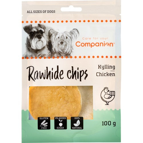 Companion Rawhide Chicken Chips, 100g