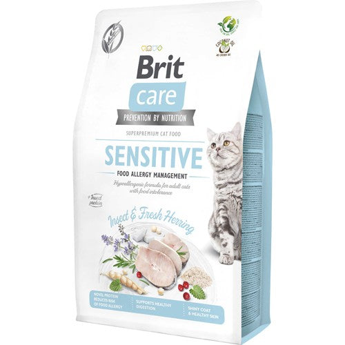 Brit Care Cat Grain-Free Sensitive Insect & Herring 0,4 kg