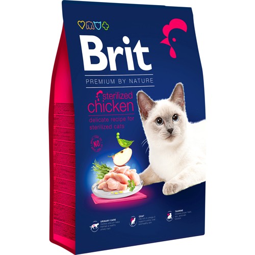 Brit Premium by Nature Sterilized Chicken 8 kg