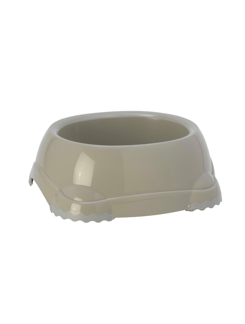 Smarty Bowl 4 Warm Grey 2,2L-Plastik Hundeskål-Moderna-PetPal