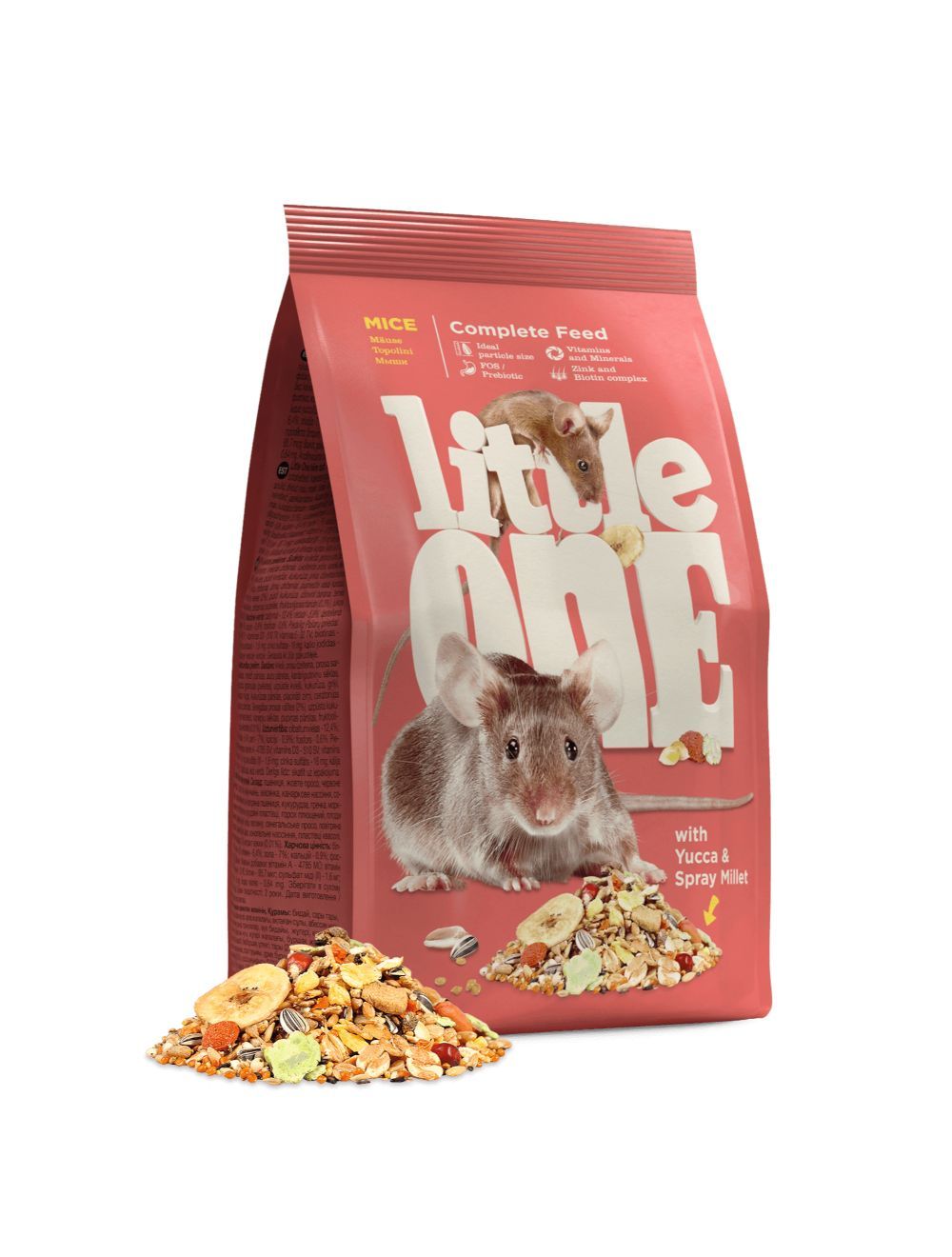 Little One Muesli Mus, 400 G-Rotte & Mus Foder-Little One-PetPal