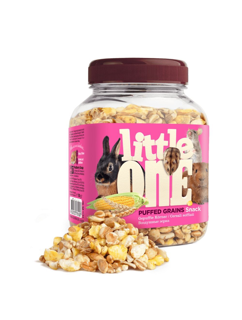 Little One Kornmix, 100 G-Snack Blanding-Little One-PetPal