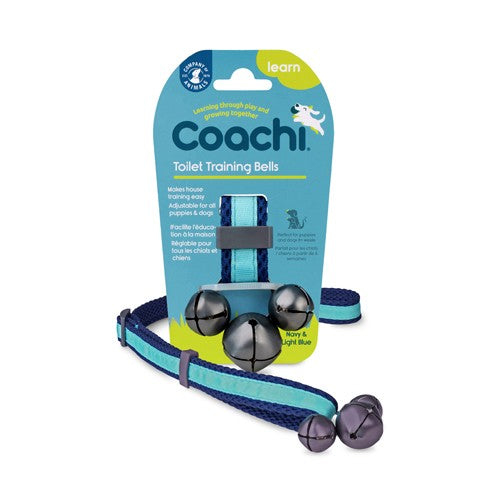 Coachi Toilet Training Bells Navy & Light Blue