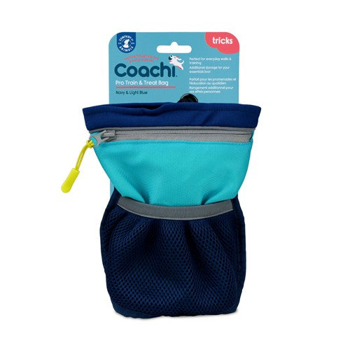 Coachi Pro Train & Treat Bag Navy & Light Blue