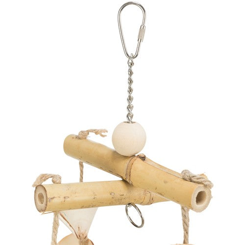 Natural toy, bamboo/rattan/wood, 31 cm