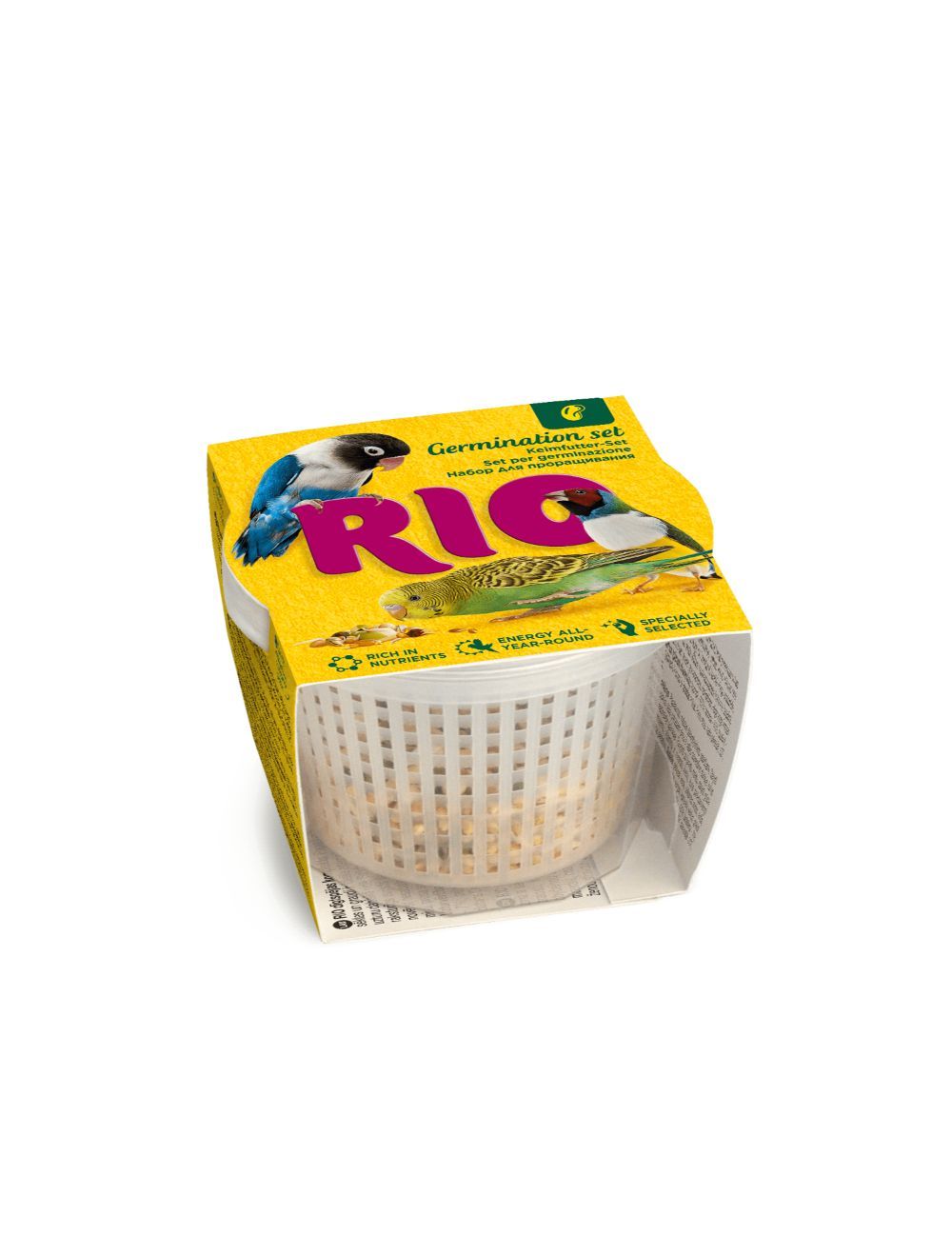 Rio Suppl. Spirende Frø, 25 G-Fugle Snack-RIO-PetPal